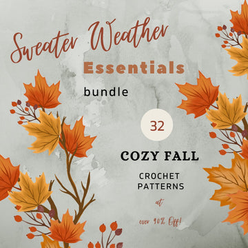 Sweater Weather: 32 essential crochet patterns for the cozy days of Fall