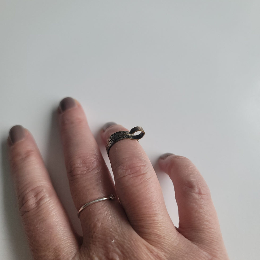 1 loop knitting ring