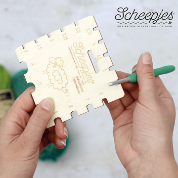 Scheepjes crochet hook gauge