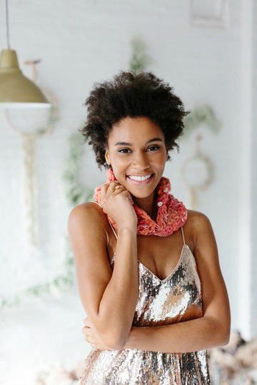 Hélène, crochet cowl pattern