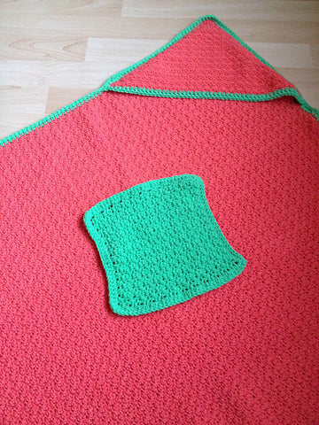 Clean yo' baby, 2-pattern crochet set