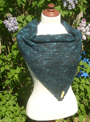 Farfalla Beaded Crochet Shawl Pattern