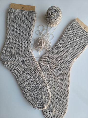 Flanken, crochet socks
