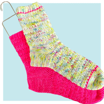 Runway Crochet Socks