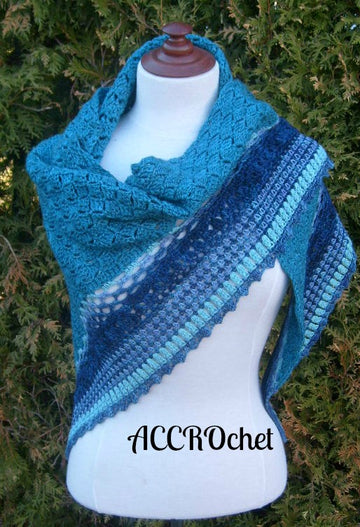 Summer Rain, Ccrochet Shawl Pattern