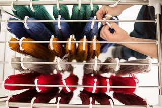 I interviewed : Julie Asselin hand-dyed yarn