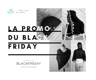 Black Friday - Cyber Monday promotions on crochet and crochet patterns