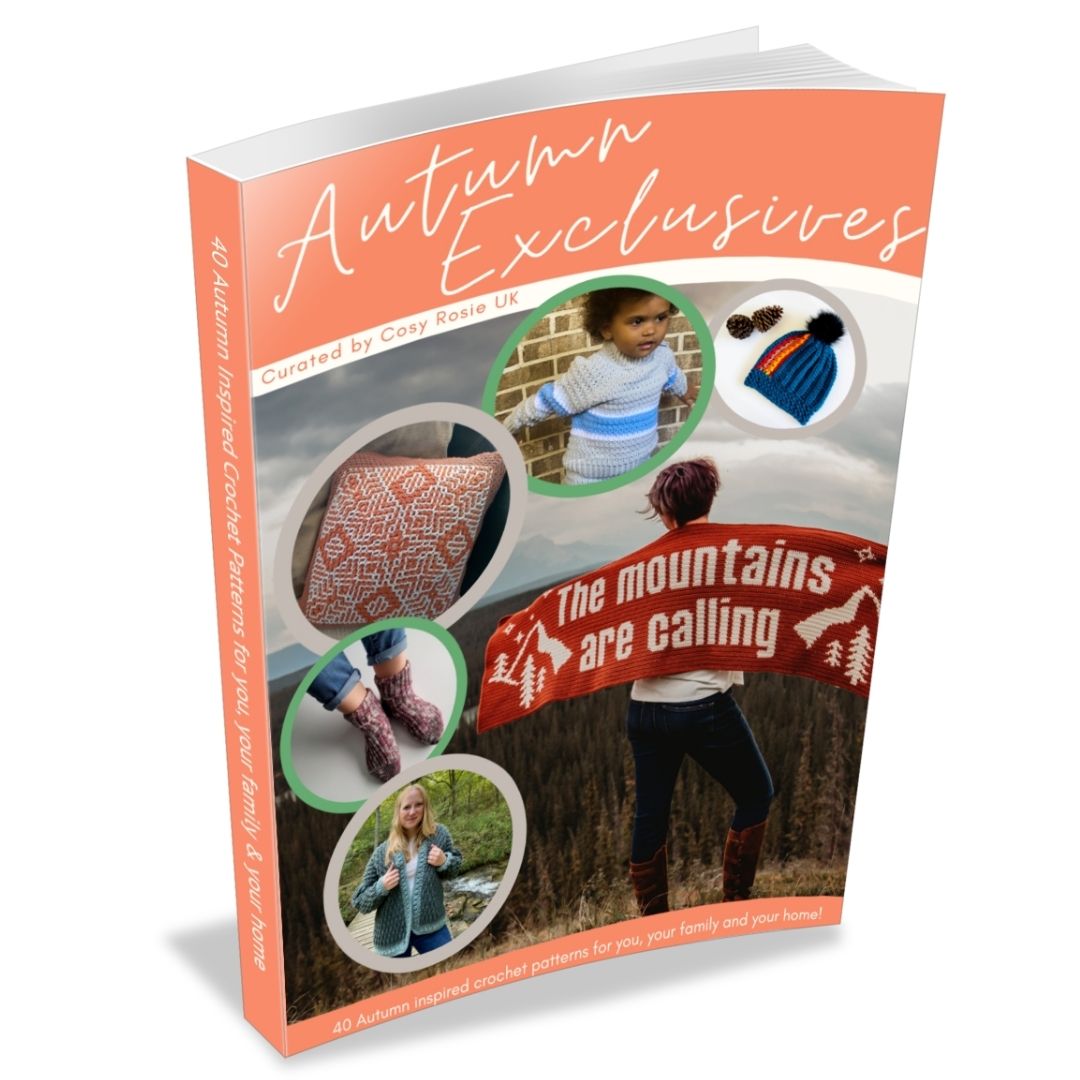 Autumn exclusives: 40 crochet pattern e-book and daily sales!