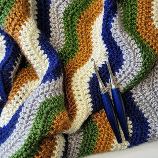Boreal: easy comfy throw free crochet blanket pattern