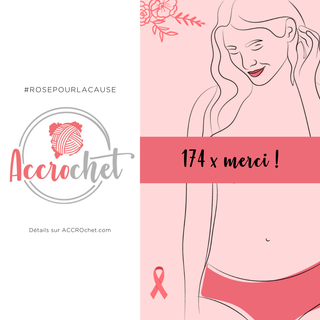 En octobre, ACCROchet est Rose pour la cause !
