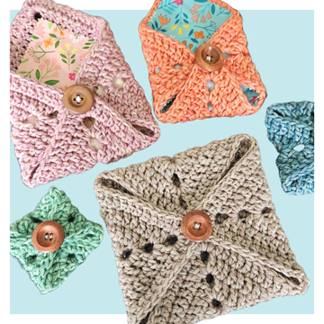 Granny Square Pouch: Free Crochet Pattern for Quick Giftgiving