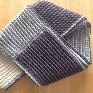 Free crochet pattern : Ombre extra comfy cowl