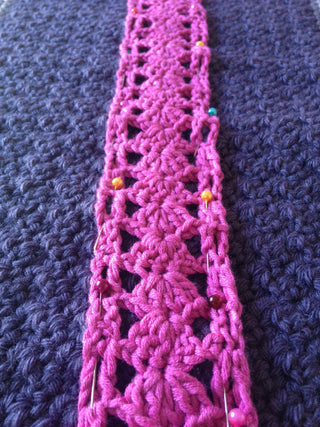 Patron crochet gratuit : Pochette à crochets