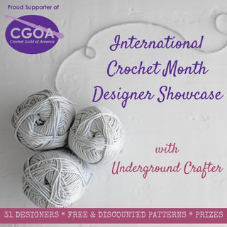 Proud designer - International Crochet Month Showcase