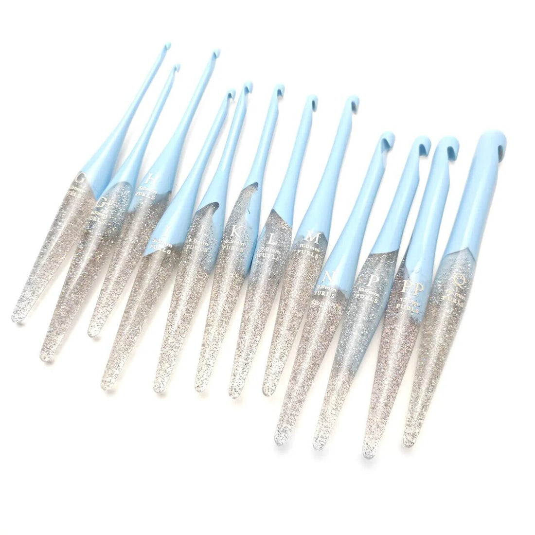 Furls Streamline Wonderland Hook on wintery background.