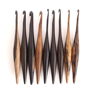 Furls Streamline Wood Ebony Hooks.