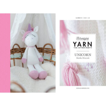 Scheepjes Yarn The Afterparty Unicorn booklet cover