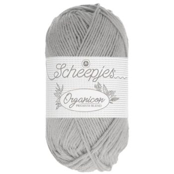 Scheepjes Organicon - Couleur 203 Frosted Silver