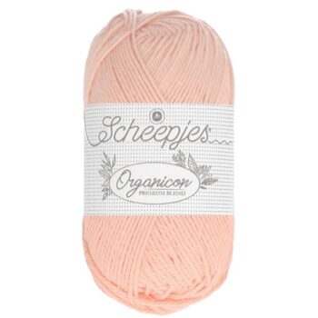 Scheepjes Organicon - Couleur 208 Peach Fuzz