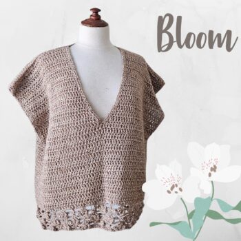 Bloom crochet pattern by ACCROchet