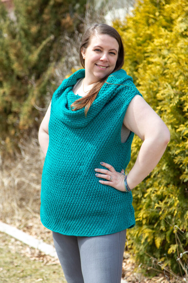 Oblique Shell Tunisian crochet pattern by ACCROchet