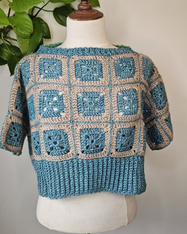 Granny Wears a Crop Top crochet pattern by ACCROchet